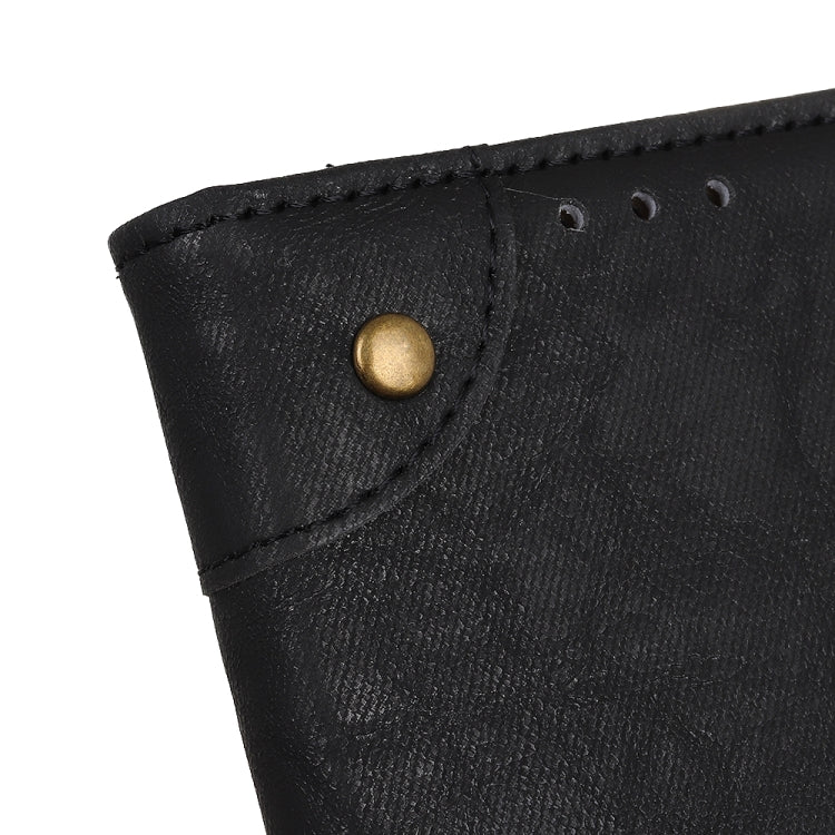 Copper Buckle Retro Crazy Horse Texture Horizontal Flip Leather Case for Galaxy M20, with Holder & Card Slots & Wallet