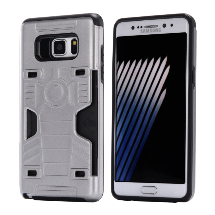 For Galaxy Note 8 Boxing Champion Shock-Resistant TPU + PC Combination Case with Card Slot