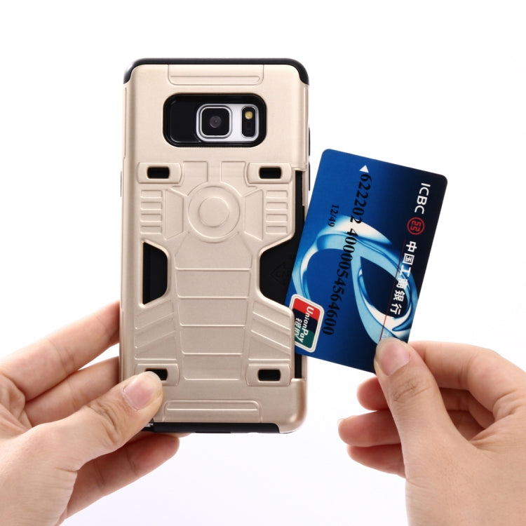 For Galaxy Note 8 Boxing Champion Shock-Resistant TPU + PC Combination Case with Card Slot