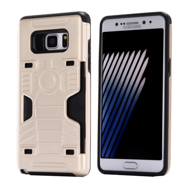 For Galaxy Note 8 Boxing Champion Shock-Resistant TPU + PC Combination Case with Card Slot