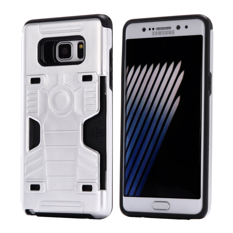 For Galaxy Note 8 Boxing Champion Shock-Resistant TPU + PC Combination Case with Card Slot