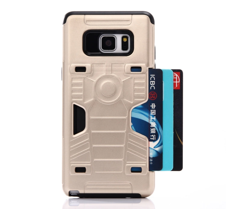 For Galaxy Note 8 Boxing Champion Shock-Resistant TPU + PC Combination Case with Card Slot