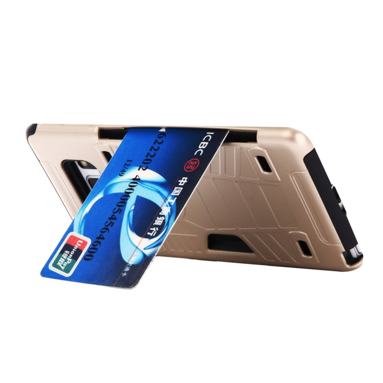 For Galaxy Note 8 Boxing Champion Shock-Resistant TPU + PC Combination Case with Card Slot