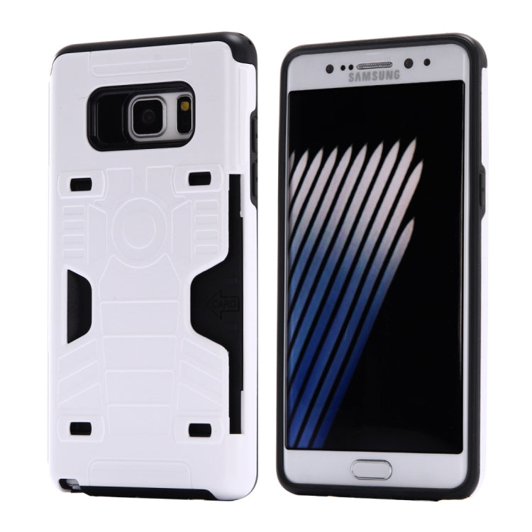 For Galaxy Note 8 Boxing Champion Shock-Resistant TPU + PC Combination Case with Card Slot