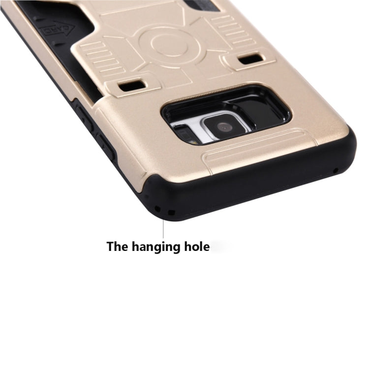 For Galaxy Note 8 Boxing Champion Shock-Resistant TPU + PC Combination Case with Card Slot
