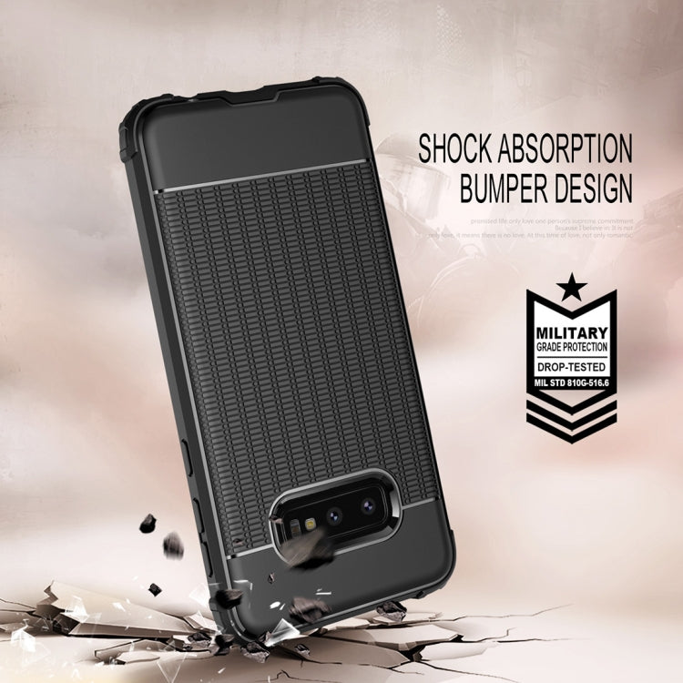 Club Texture Shockproof TPU Case for Galaxy S10e (Red)