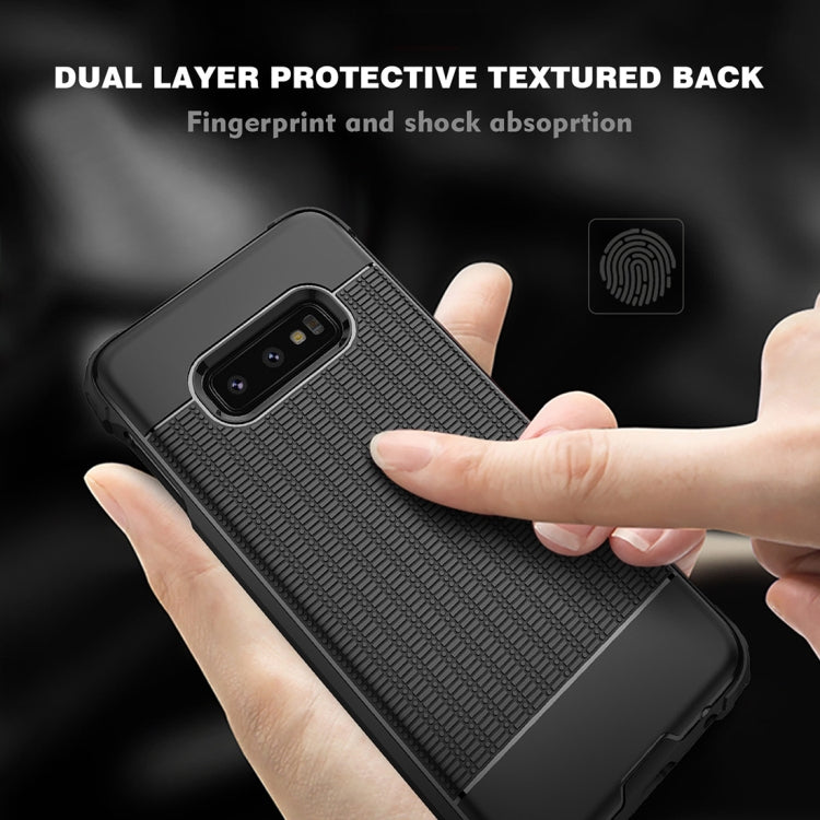 Club Texture Shockproof TPU Case for Galaxy S10e (Red)