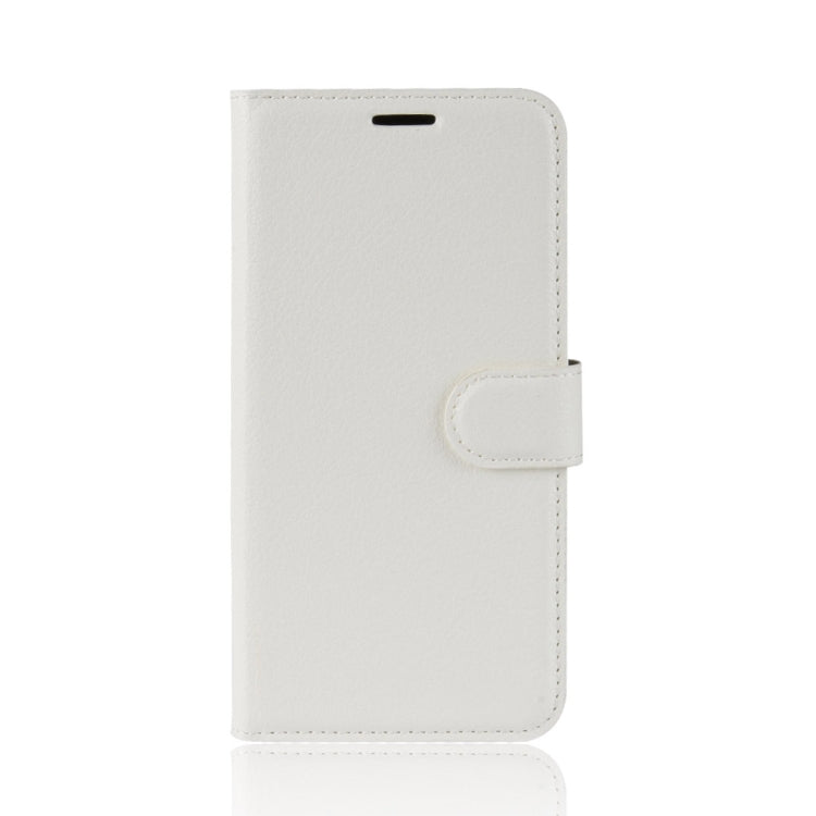 Litchi Texture Horizontal Flip Leather Case for Galaxy A8S, with Wallet & Holder & Card Slots