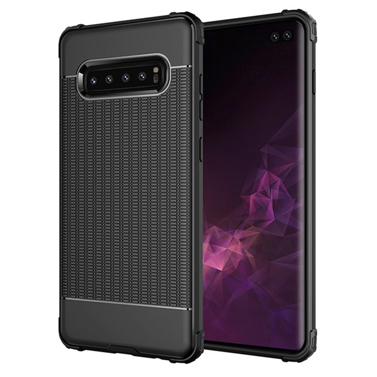 Club Texture Shockproof TPU Case for Galaxy S10+