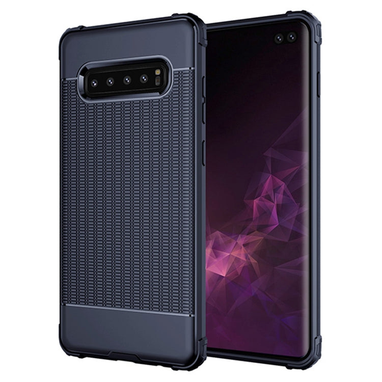 Club Texture Shockproof TPU Case for Galaxy S10+
