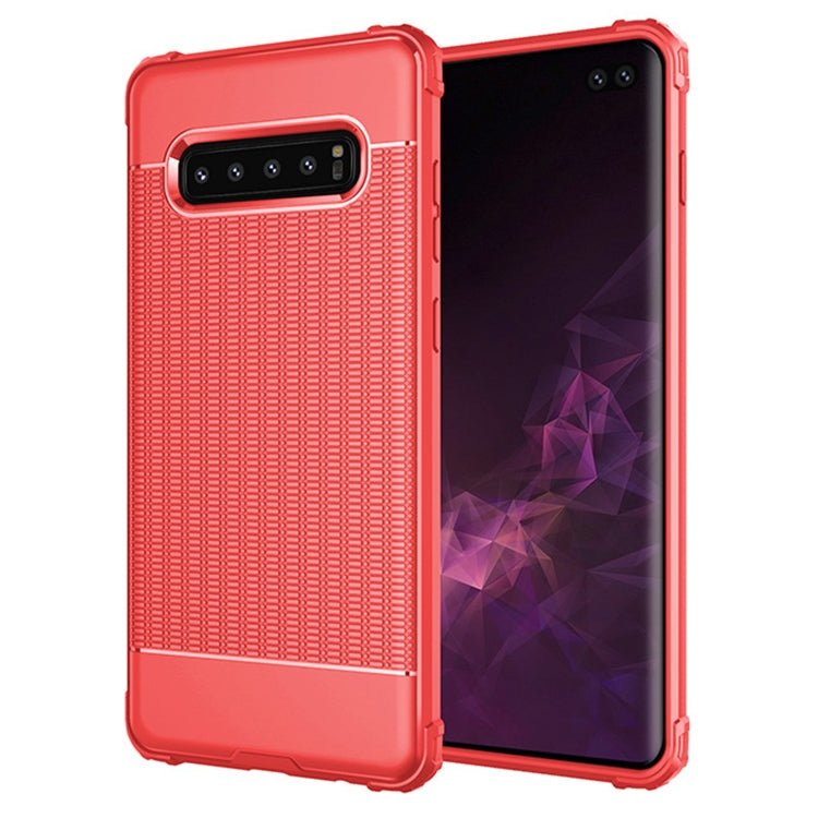 Club Texture Shockproof TPU Case for Galaxy S10+