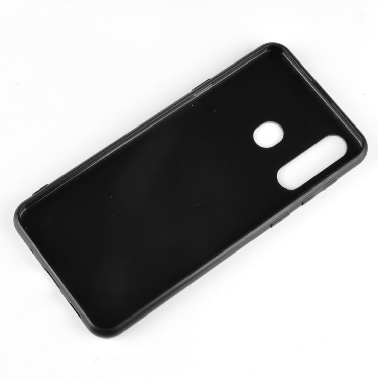 Shockproof Color Matching Denim PC + PU + TPU Case for Galaxy A8s