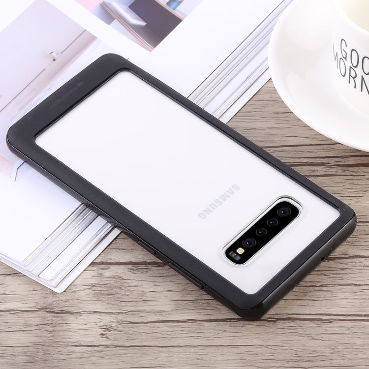 GOOSPERY New Bumper X Shockproof PC + TPU Case for Galaxy S10+