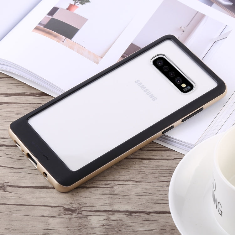GOOSPERY New Bumper X Shockproof PC + TPU Case for Galaxy S10+