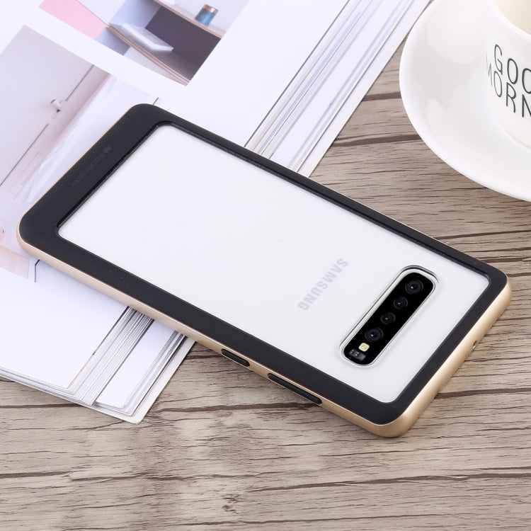GOOSPERY New Bumper X Shockproof PC + TPU Case for Galaxy S10+