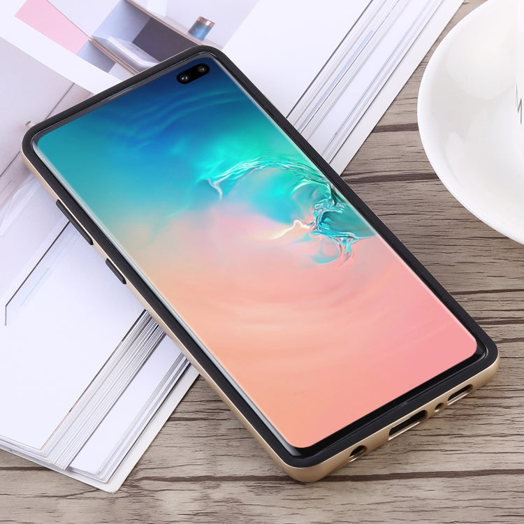 GOOSPERY New Bumper X Shockproof PC + TPU Case for Galaxy S10+