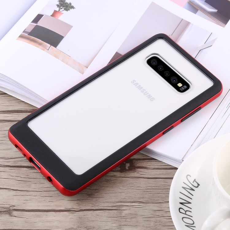 GOOSPERY New Bumper X Shockproof PC + TPU Case for Galaxy S10+