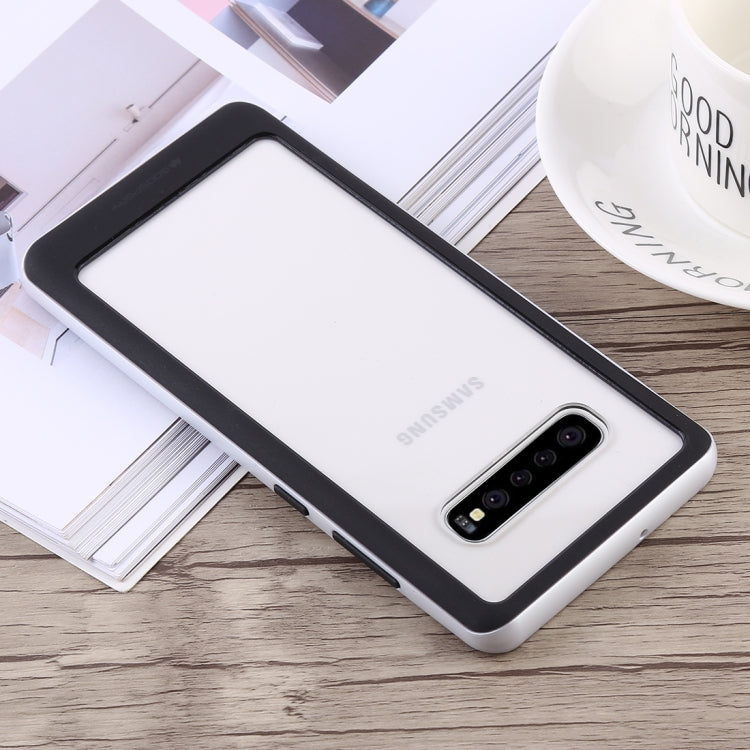 GOOSPERY New Bumper X Shockproof PC + TPU Case for Galaxy S10+