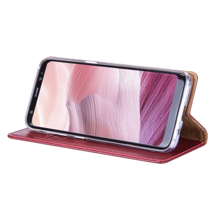 GOOSPERY BLUE MOON FLIP for Galaxy S8 Crazy Horse Texture PU + TPU Horizontal Flip Leather Case with Holder & Card Slots & Wallet