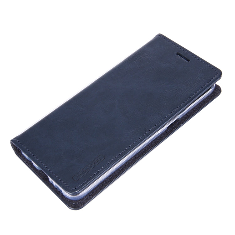 GOOSPERY BLUE MOON FLIP for Galaxy S8 Crazy Horse Texture PU + TPU Horizontal Flip Leather Case with Holder & Card Slots & Wallet