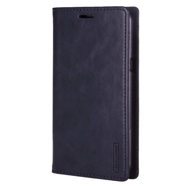 GOOSPERY BLUE MOON FLIP for Galaxy S8 + / G955 Crazy Horse Texture PU + TPU Horizontal Flip Leather Case with Holder & Card Slots & Wallet