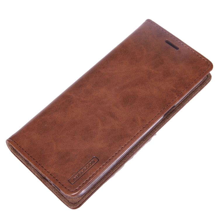 GOOSPERY BLUE MOON FLIP for Galaxy S8 + / G955 Crazy Horse Texture PU + TPU Horizontal Flip Leather Case with Holder & Card Slots & Wallet