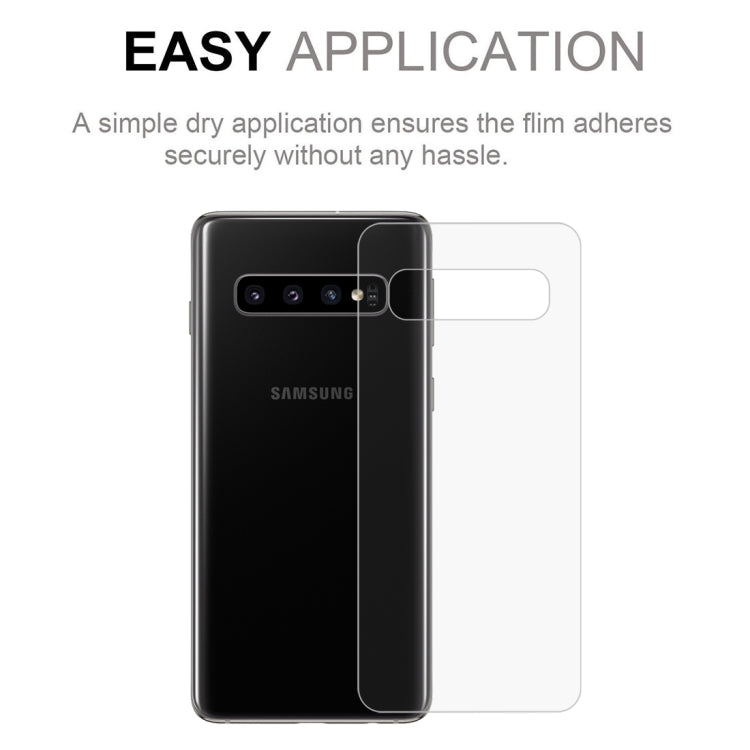 TPU Full Screen Back Screen Protector for Galaxy S10+