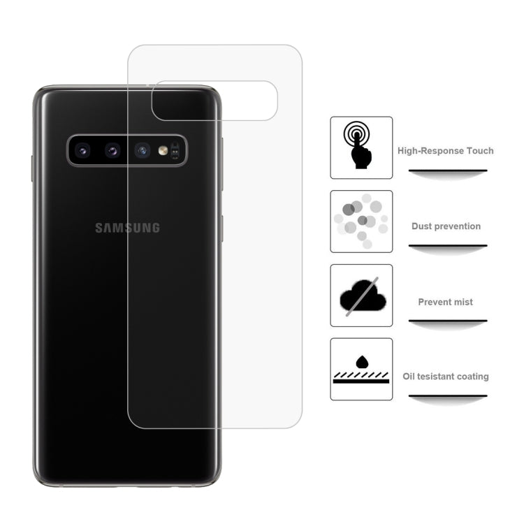 TPU Full Screen Back Screen Protector for Galaxy S10+