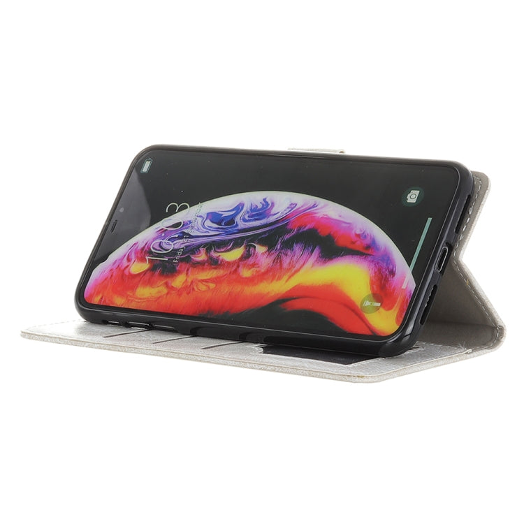 Retro Crazy Horse Texture Horizontal Flip Leather Case for Galaxy A40, with Holder & Card Slots & Photo Frame & Wallet
