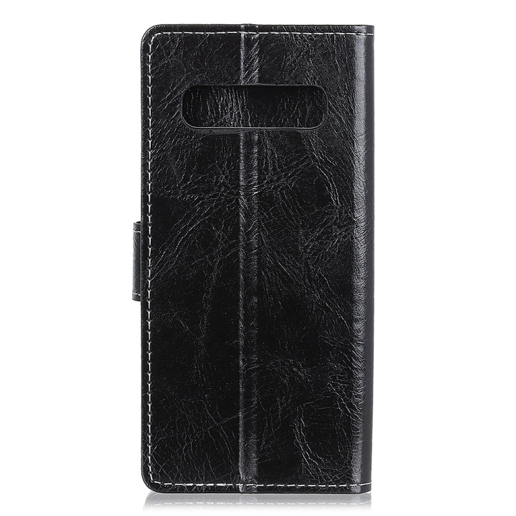 Retro Crazy Horse Texture Horizontal Flip Leather Case for Galaxy S10 5G, with Holder & Card Slots & Photo Frame & Wallet