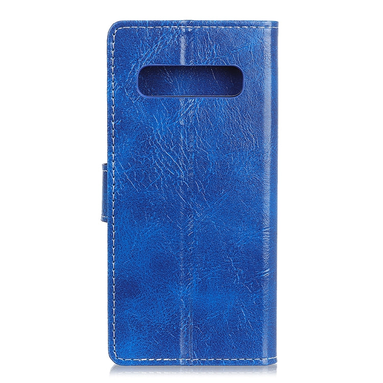 Retro Crazy Horse Texture Horizontal Flip Leather Case for Galaxy S10 5G, with Holder & Card Slots & Photo Frame & Wallet