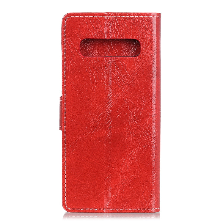 Retro Crazy Horse Texture Horizontal Flip Leather Case for Galaxy S10 5G, with Holder & Card Slots & Photo Frame & Wallet