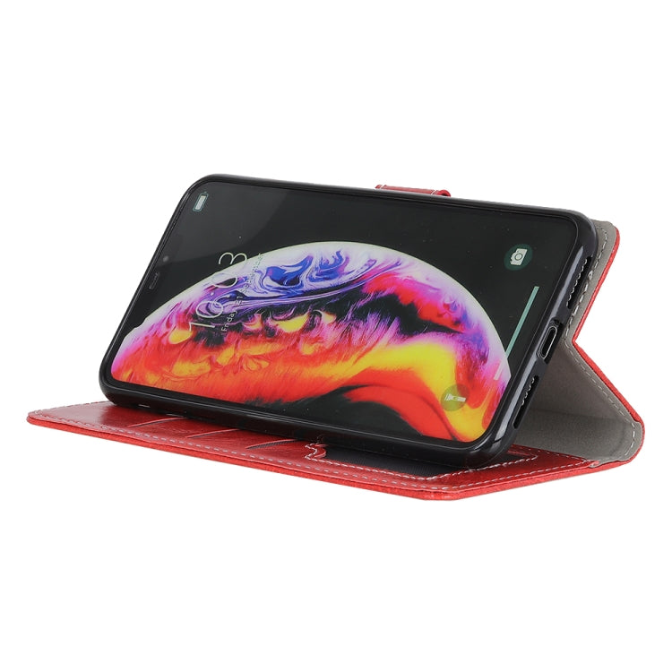 Retro Crazy Horse Texture Horizontal Flip Leather Case for Galaxy S10 5G, with Holder & Card Slots & Photo Frame & Wallet