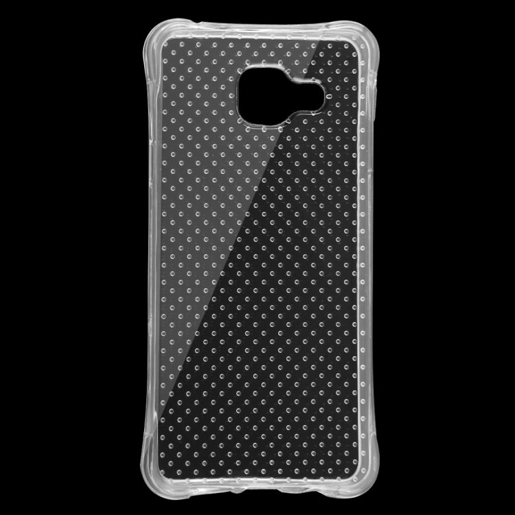 For Galaxy A3 (2016) / A310 Shock-resistant Cushion TPU Protective Case(Transparent)