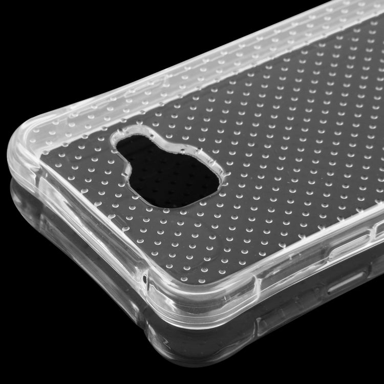 For Galaxy A3 (2016) / A310 Shock-resistant Cushion TPU Protective Case(Transparent)