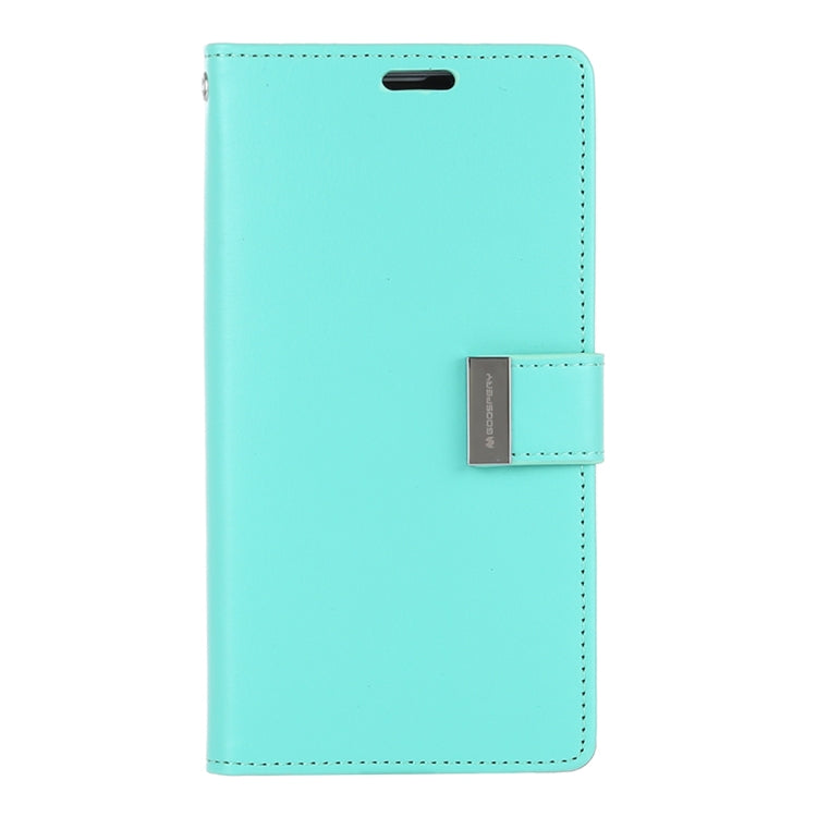 GOOSPERY RICH DIARY PU + TPU Crazy Horse Texture Horizontal Flip Leather Case for Galaxy S10+, with Card Slots & Wallet & Photo frame