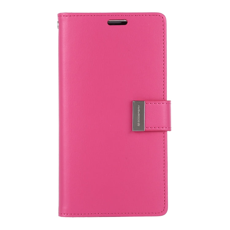 GOOSPERY RICH DIARY PU + TPU Crazy Horse Texture Horizontal Flip Leather Case for Galaxy S10+, with Card Slots & Wallet & Photo frame