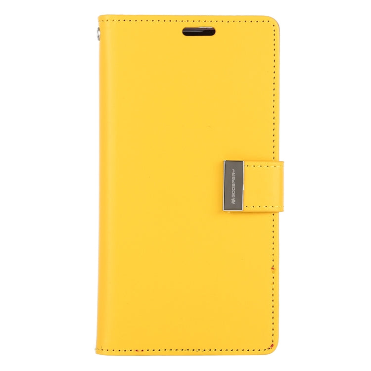 GOOSPERY RICH DIARY PU + TPU Crazy Horse Texture Horizontal Flip Leather Case for Galaxy S10+, with Card Slots & Wallet & Photo frame