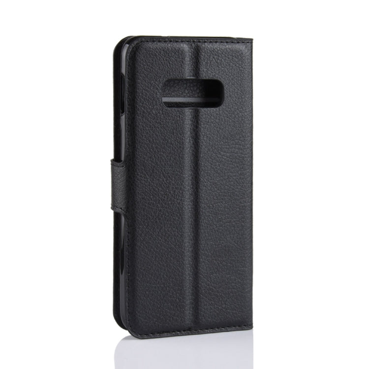Litchi Texture Horizontal Flip Leather Case For Galaxy S10e ,With Holder & Wallet & Card Slots