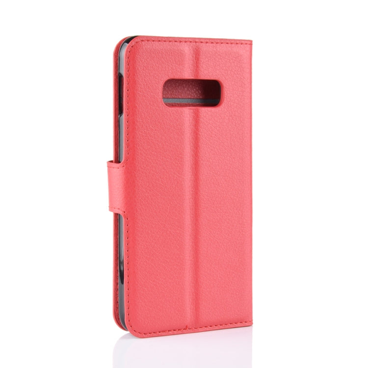 Litchi Texture Horizontal Flip Leather Case For Galaxy S10e ,With Holder & Wallet & Card Slots