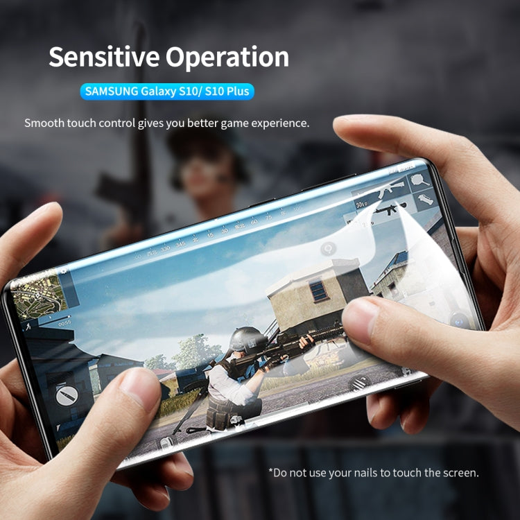 ROCK 0.18mm TPU Curved Surface Full Screen Protector Hydrogel Film for Galaxy S10+