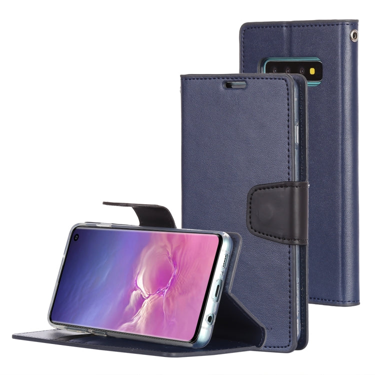 GOOSPERY SONATA DIARY Horizontal Flip Leather Case for Galaxy S10, with Holder & Card Slots & Wallet