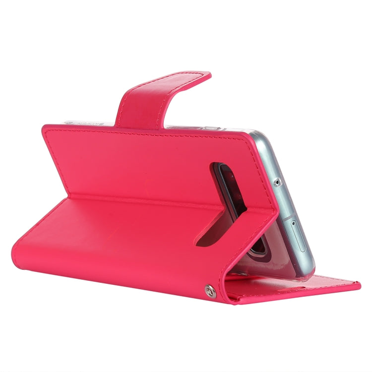 GOOSPERY SONATA DIARY Horizontal Flip Leather Case for Galaxy S10, with Holder & Card Slots & Wallet