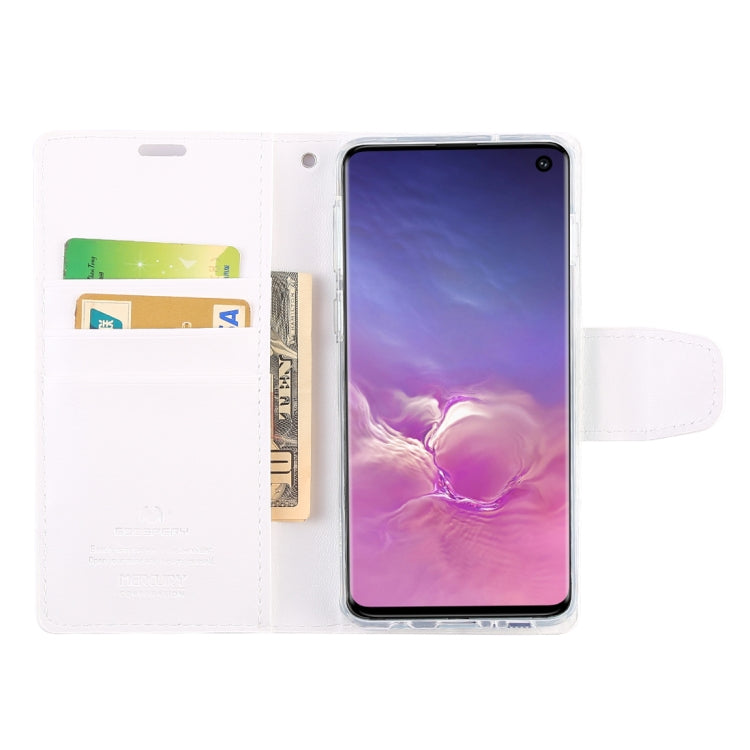 GOOSPERY SONATA DIARY Horizontal Flip Leather Case for Galaxy S10, with Holder & Card Slots & Wallet