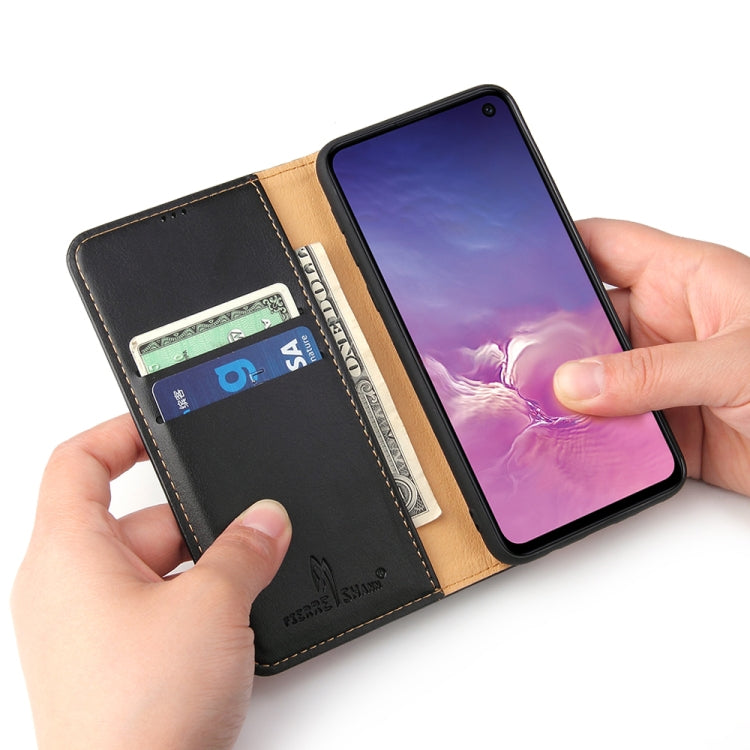 Horizontal Flip PU Leather Case for Galaxy S10e, with Holder & Card Slot & Wallet
