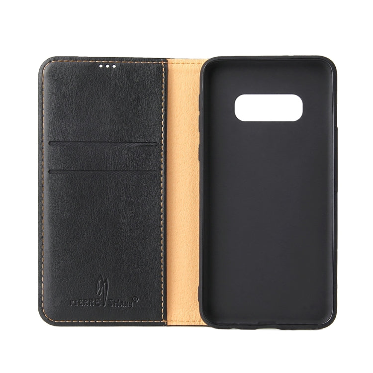 Horizontal Flip PU Leather Case for Galaxy S10e, with Holder & Card Slot & Wallet