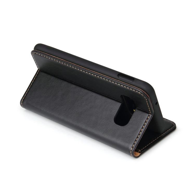 Horizontal Flip PU Leather Case for Galaxy S10e, with Holder & Card Slot & Wallet