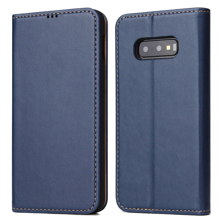 Horizontal Flip PU Leather Case for Galaxy S10e, with Holder & Card Slot & Wallet