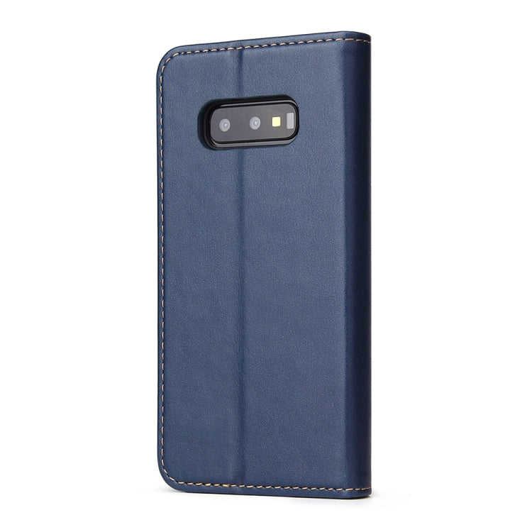 Horizontal Flip PU Leather Case for Galaxy S10e, with Holder & Card Slot & Wallet