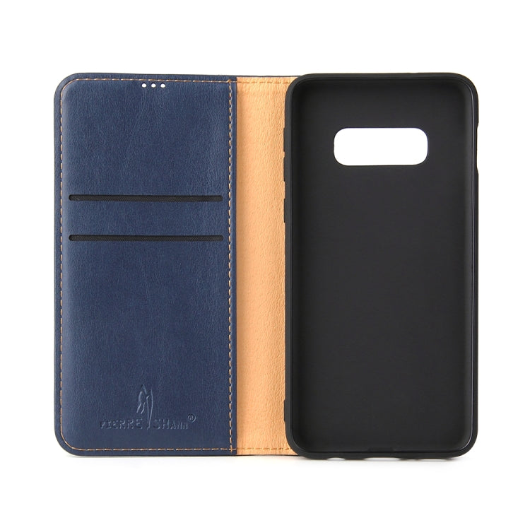 Horizontal Flip PU Leather Case for Galaxy S10e, with Holder & Card Slot & Wallet